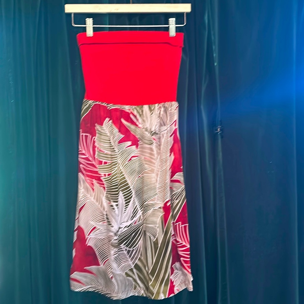 Vintage Tube top strapless dress, 
Made In Hawaii
